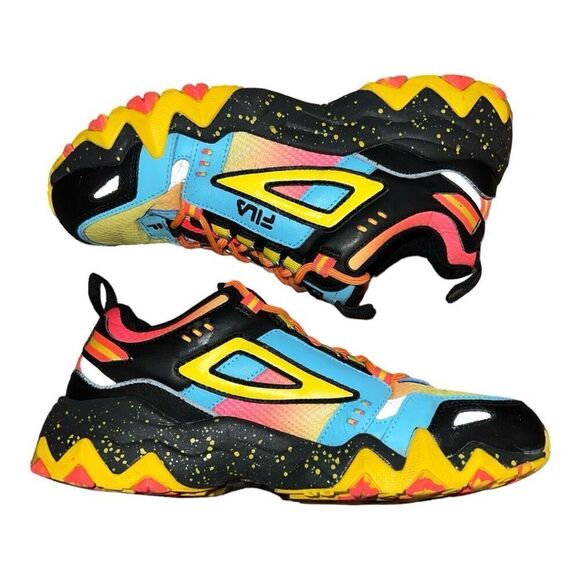 FILA OAKMONT TR sneakers Neon Pink Womens size 7 - Picture 8 of 10